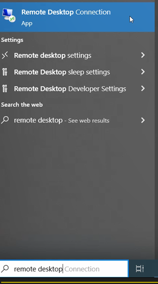 Open RD Connection Manager